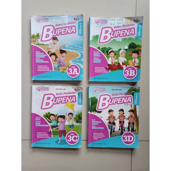 Jual Buku Penilaian Bupena Untuk Sd Mi Kelas Iii Jilid A Jilid B