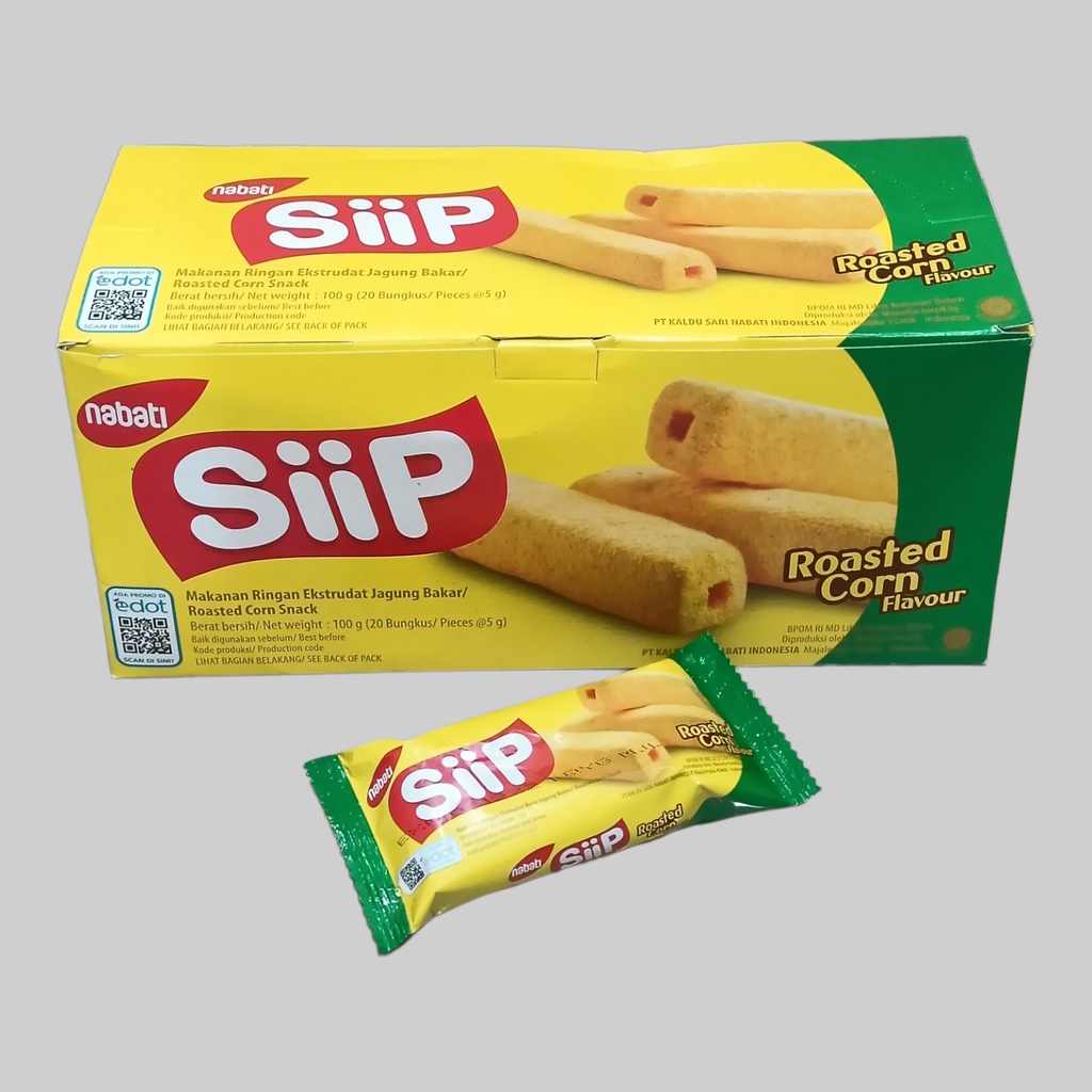 Jual Siip Richeese Nabati Jagung Snack Gr Pcs Box Shopee Indonesia