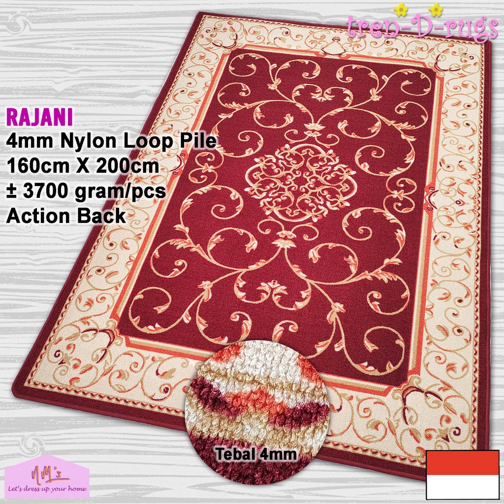 Jual Tren D Rugs Karpet Modern Klasik Vintage Persian Retro Jumbo Alas