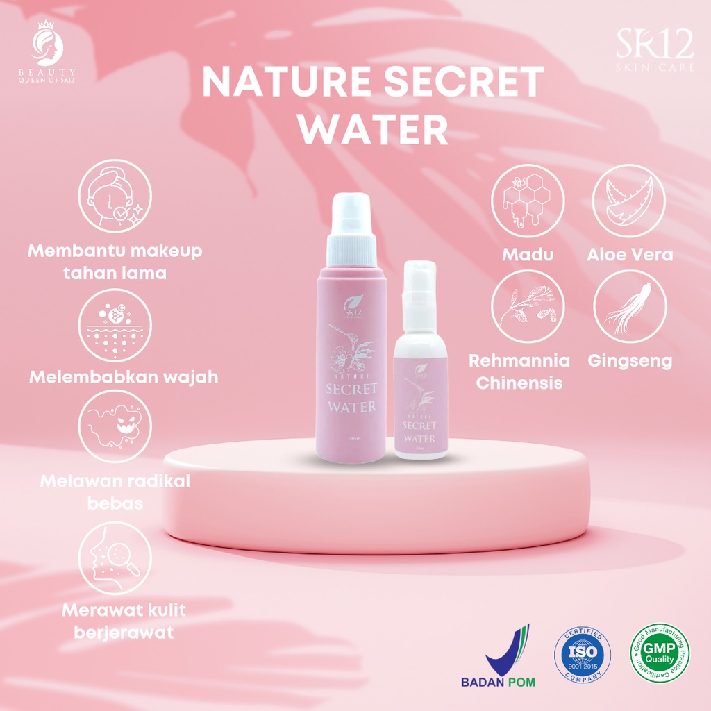 Jual SR12 Nature Secret Water Facial Spray Lidah Buaya Pelembab Wajah