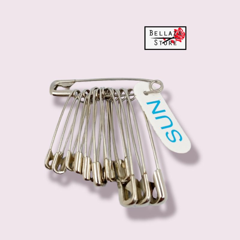 Jual Peniti Safety Pins Isi 12 Pcs Shopee Indonesia