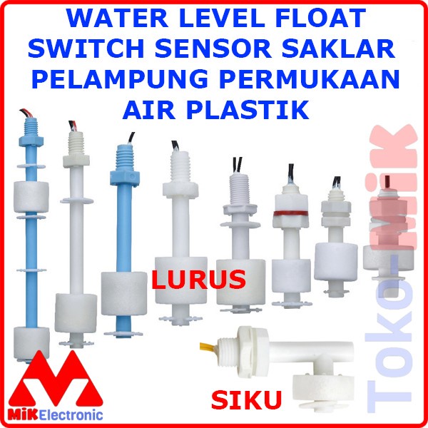 Jual WATER LEVEL FLOAT SWITCH SENSOR SAKLAR PELAMPUNG PERMUKAAN AIR