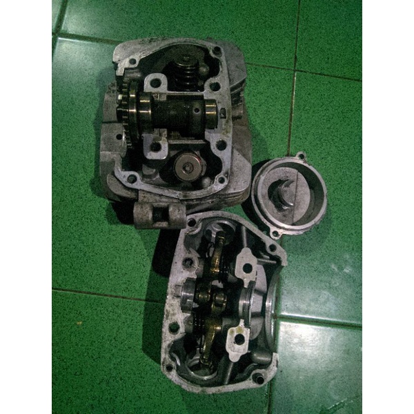 Jual Blok Cylinder Kop Head Isian Motor Viar Karya CC 150 Cabutan