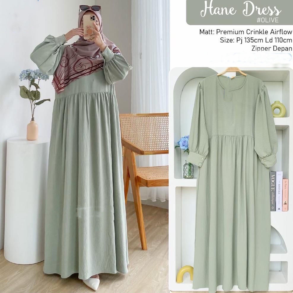 Jual Gamis Alinea Maxy Dress Busui Airflow Crinkle Shopee Indonesia