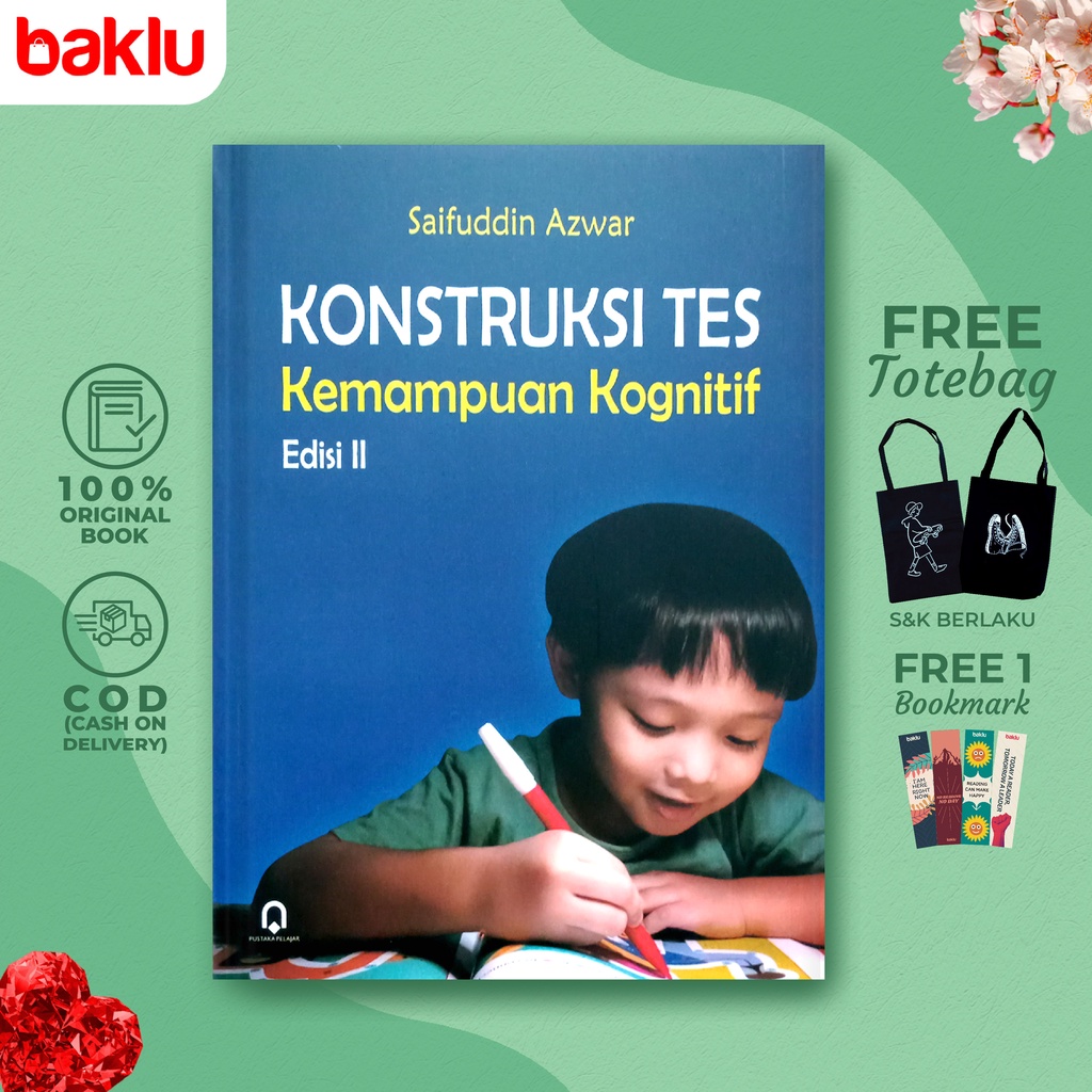 Jual BUKU PSIKOLOGI KONSTRUKSI TES KEMAMPUAN KOGNITIF EDISI II