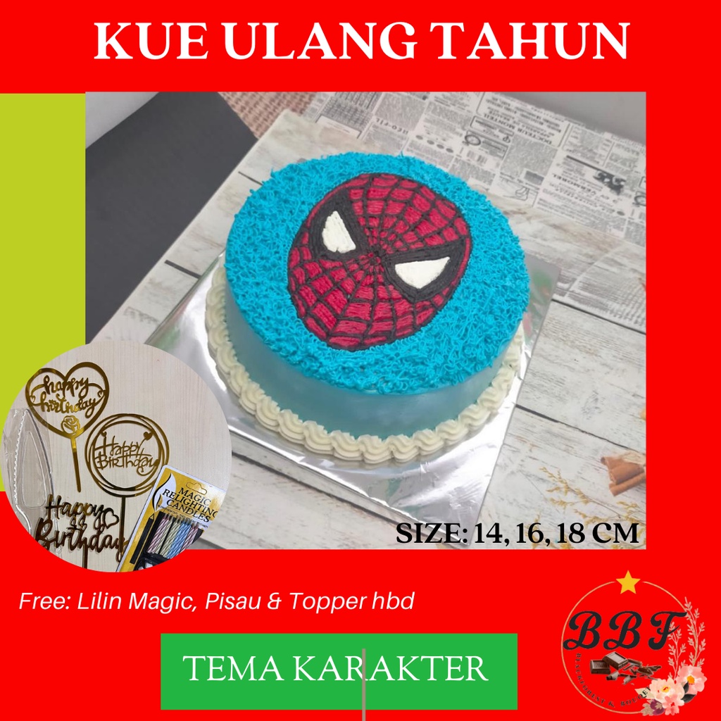 Jual Kue Ulang Tahun Karakter Kue Ultah Korean Cake Kue