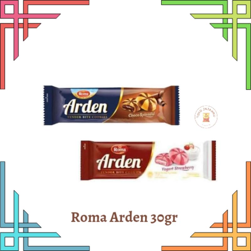 Jual Roma Arden Cookies Gr Choco Strawberry Shopee Indonesia