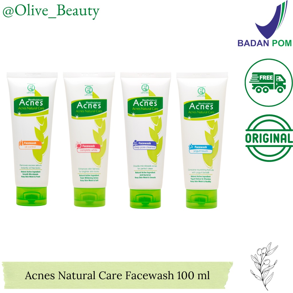 Jual Acnes Natural Care Facewash Ml Shopee Indonesia