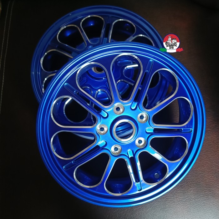 Jual Velg Riezto Model Marus W133 Blue Vespa Sprint Primavera S LX