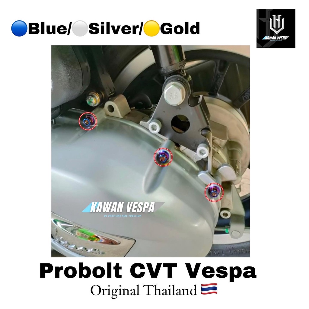 Jual Baut Probolt CVT Vespa Sprint Primavera S125 Lx Gts Shopee Indonesia