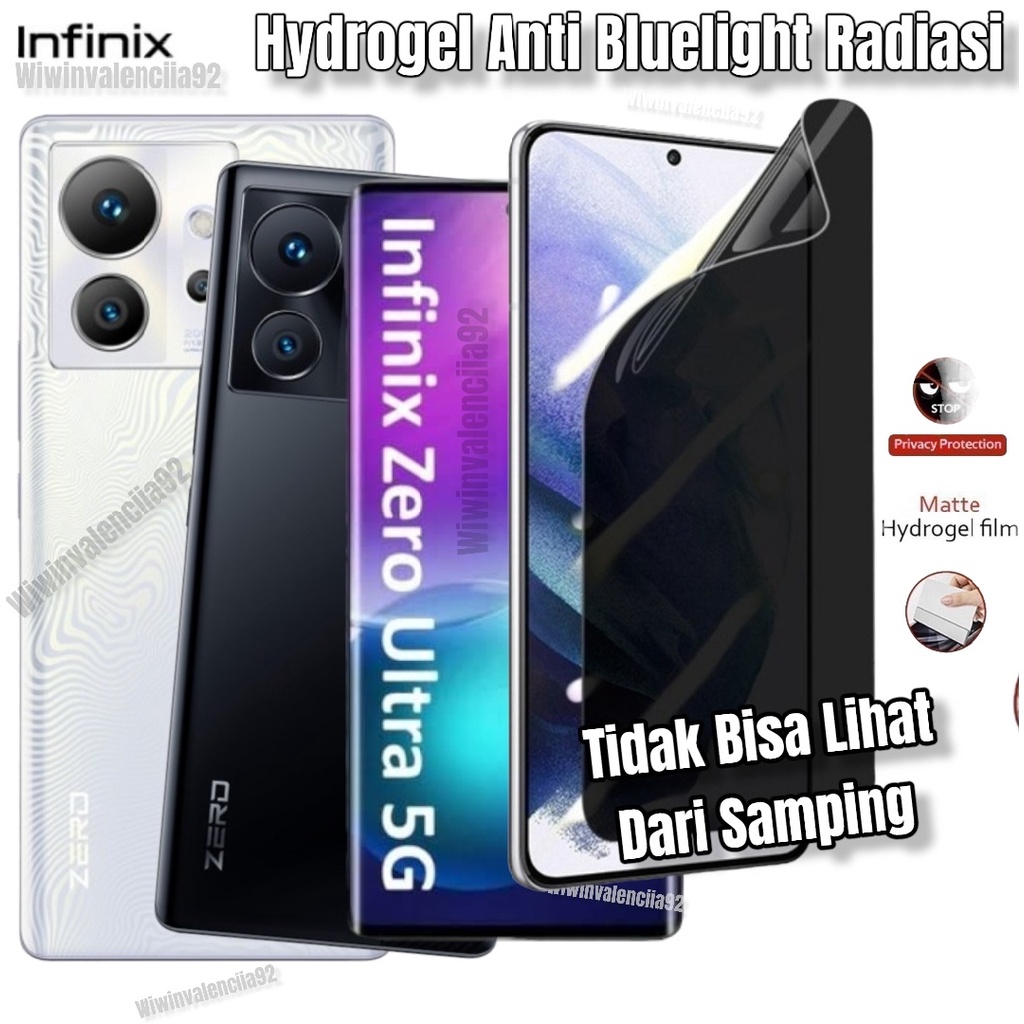 Jual Hydrogel A Spy Privacy Matte Front Back Infinix Zero Ultra Zero