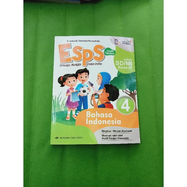 Jual ESPS BAHASA INDONESIA KELAS 4 SD MI Kurikulum Merdeka Shopee