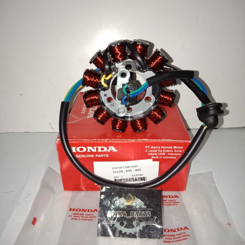 Jual Spul Stator Assy Honda Megapro New Verza Kye Shopee Indonesia