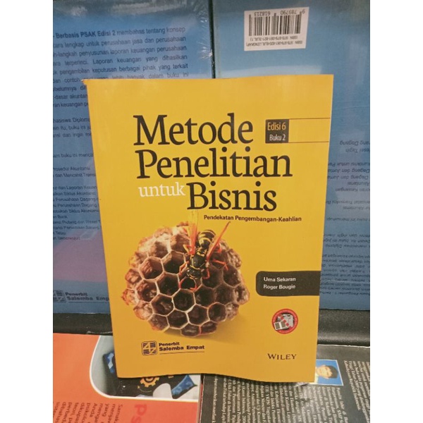 Jual BUKU METODE PENELITIAN UNTUK BISNIS EDISI 6 JILID 2 UMA SEKARAN