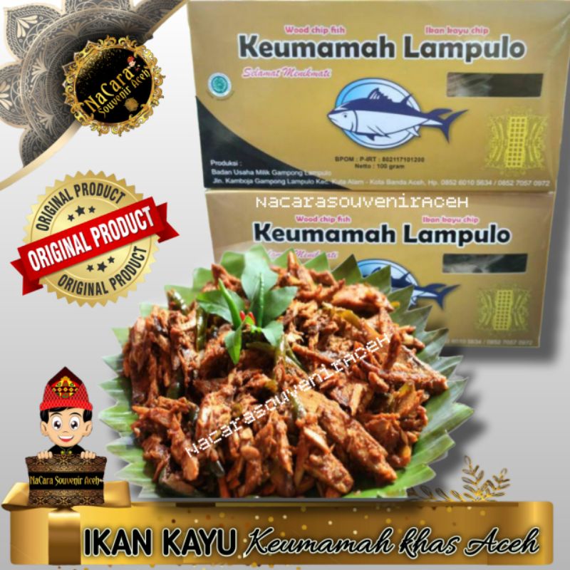 Jual Ikan Kayu Keumamah Khas Aceh Shopee Indonesia