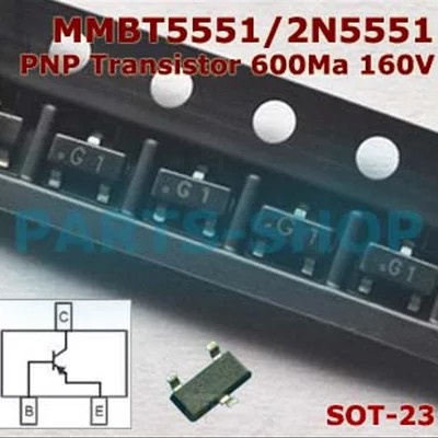 Jual N Mmbt Smd G Pnp Transistor Ma V Sot Shopee