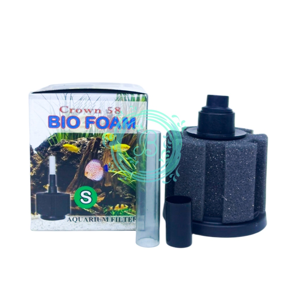 Jual Crown Bio Foam S Small Ukuran Kecil Biofoam Breeding Bio Filter