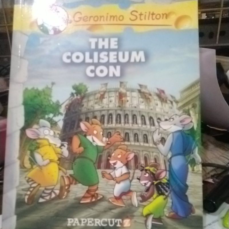 Jual Buku Serial Geronimo Stilton The Coliseum Con Ori Preloved