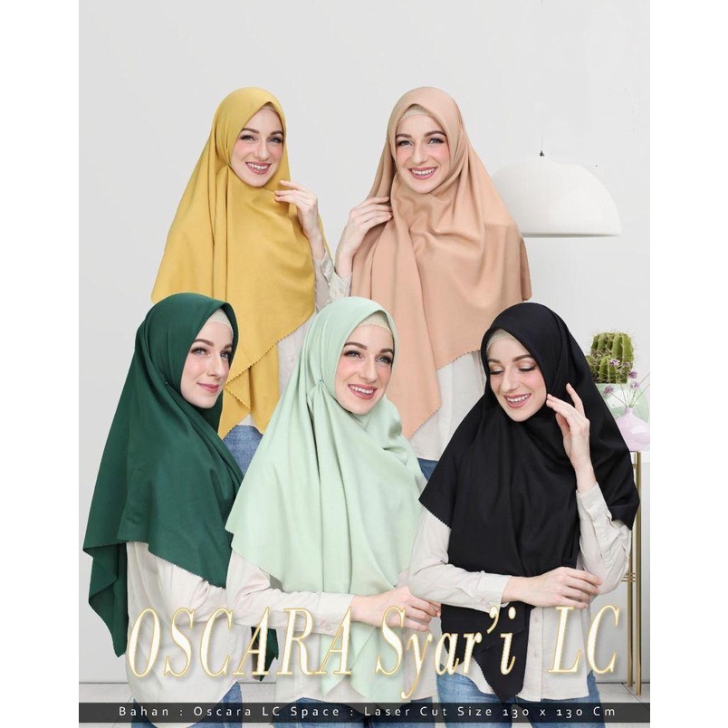 Jual Hijab Segiempat Syari Ukuran X Cm Lasercut Bahan Voal