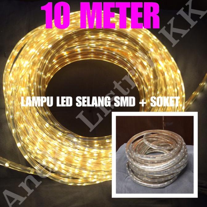 Jual Lampu Led Strip Selang Smd M Kuning V M Meter Outdoor