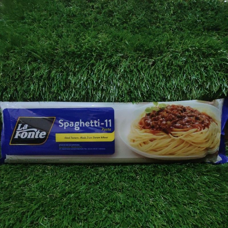 Jual LA FONTE SPAGHETTI 11 Pasta 450g Shopee Indonesia