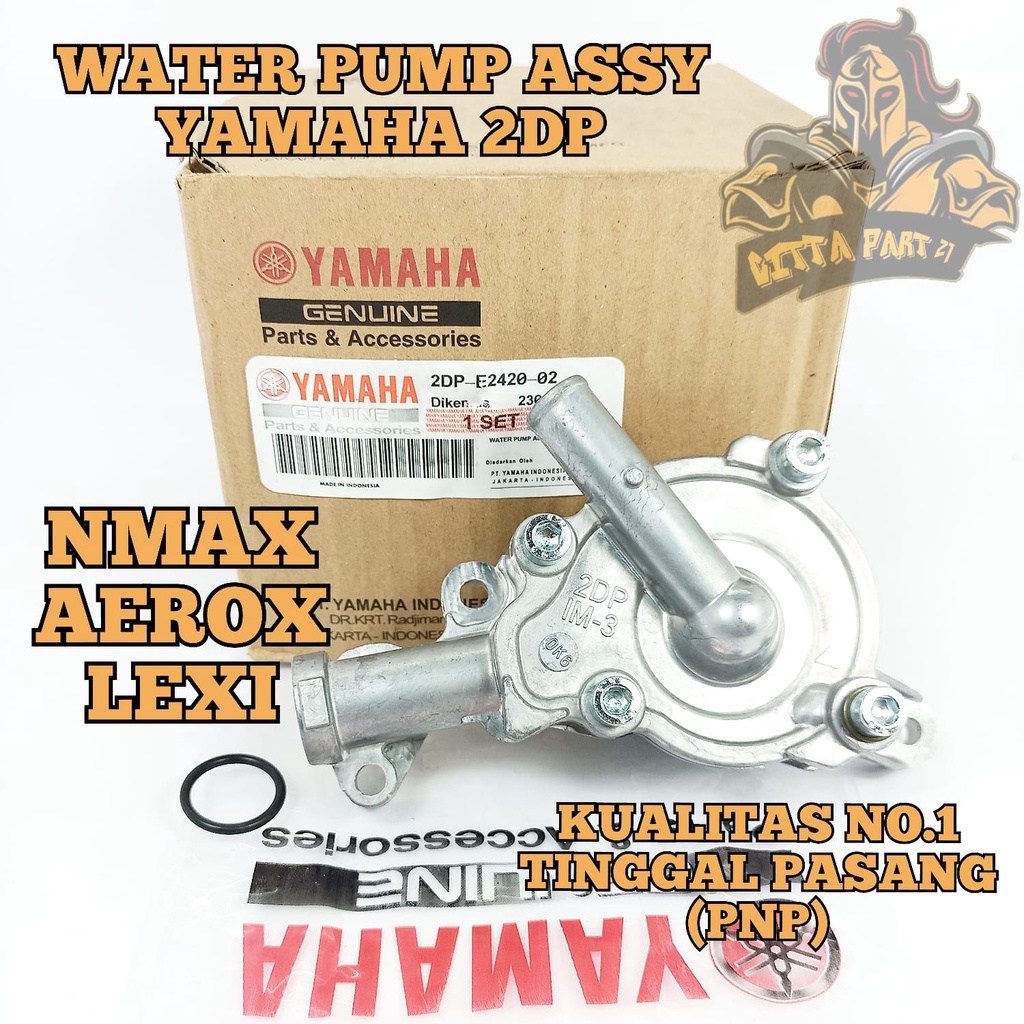 Jual WATER PUMP WATERPUMP ASSY KOMPLIT YAMAHA YGP 2DP KUALITAS ASLI