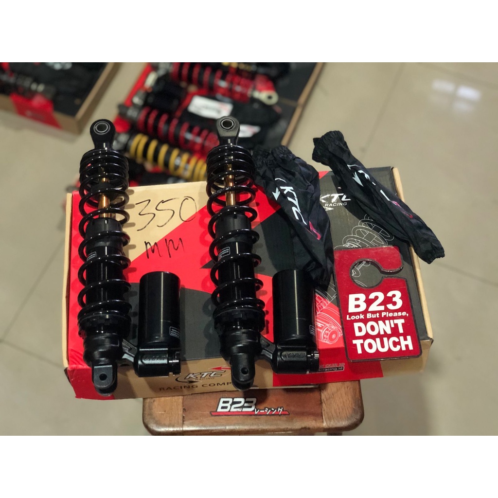 Jual Shock KTC Apex 350mm PCX 150 Xmax Black Series As Gold Tabung