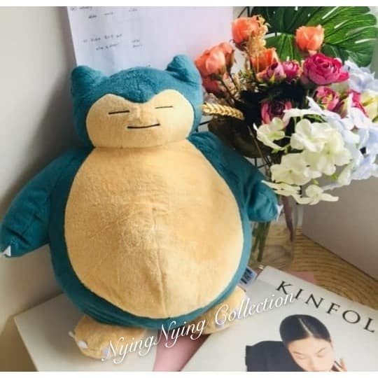 Jual Hari Ini Boneka Snorlax Jumbo Takara Tomy Stuffed Plush Pokemon