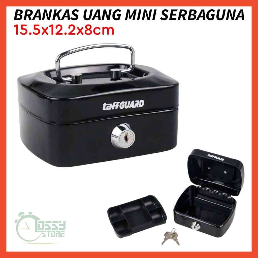 Jual Brankas Mini Cash Box Safety Brangkas Uang Kotak Tempat