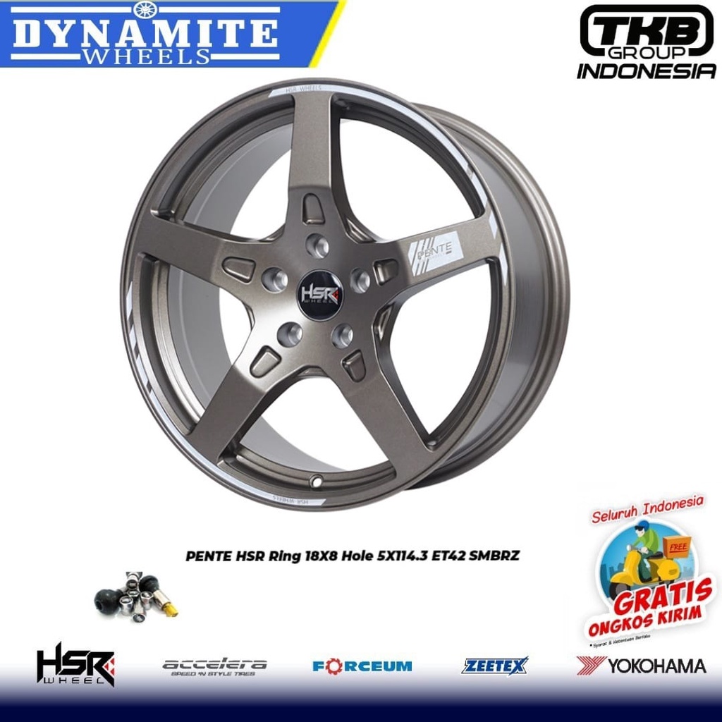 Jual Velg Mobil Racing Pente R Pcd X Buat Hr V Cr V Xpander