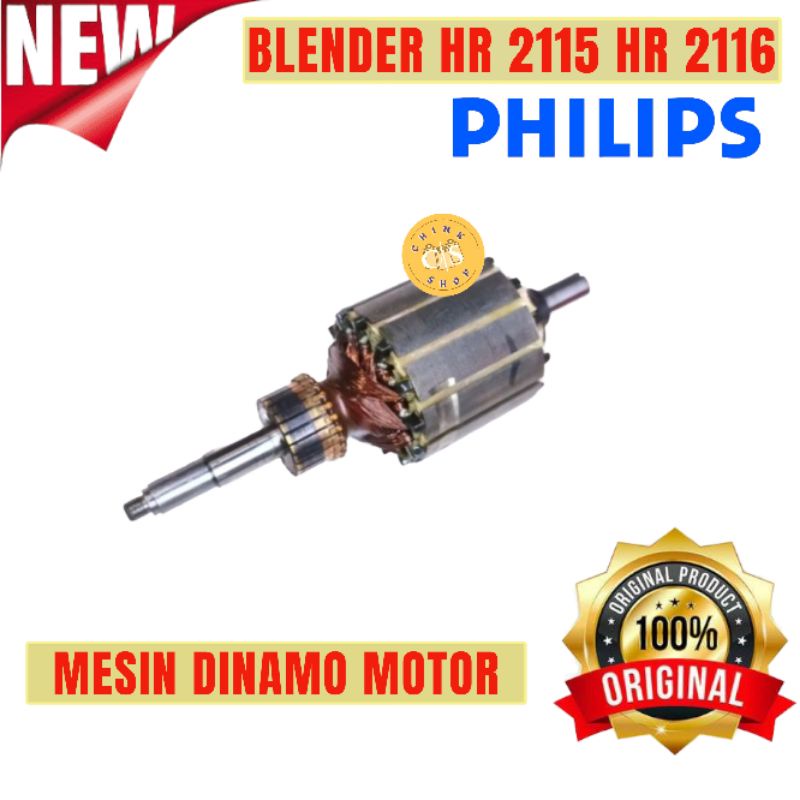 Jual Armatur Mesin Motor Dinamo Blender Philips Hr Hr