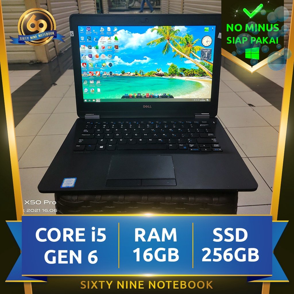 Jual Dell Latitude E Core I Gen Ram Gb Ssd M Gb