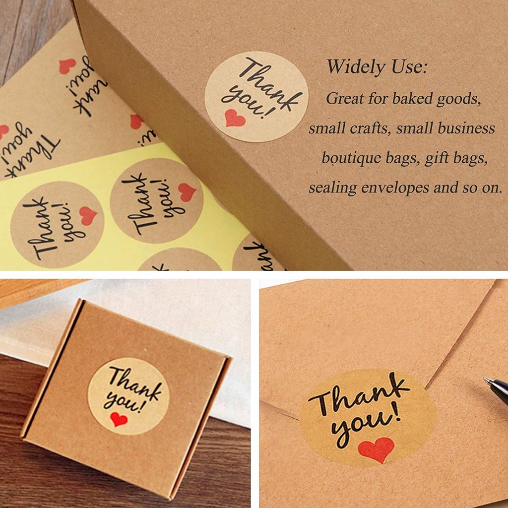 Jual Sticker Packing Label Thank You Reward 1 Lembar Isi 12 Pcs 3 8cm