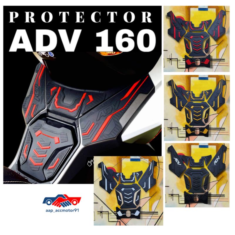 Jual Sticker Stiker Tankpad Rubber Aam New Adv D Model Full