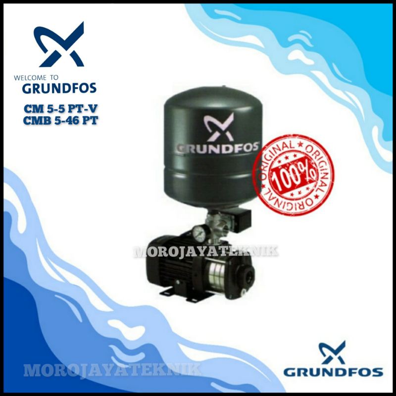 Jual Pompa Booster Grundfos Cm Pt Pompa Pendorong Grundfos Cmb