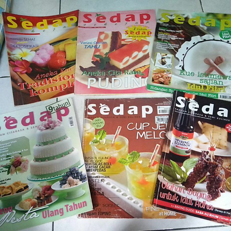 Jual Majalah Sedap Bekas Shopee Indonesia