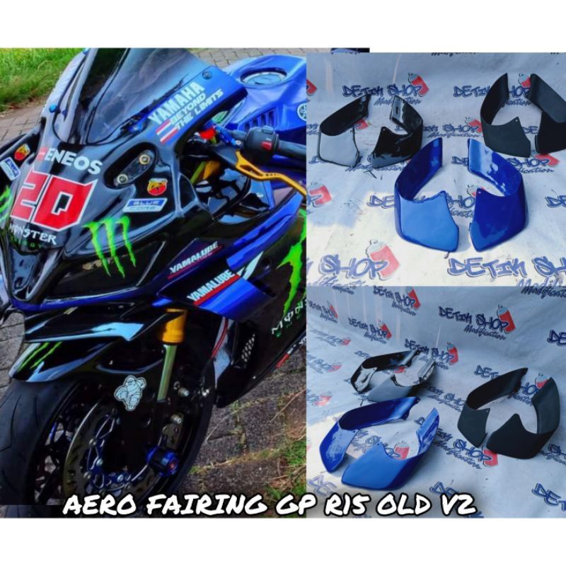 Jual AERO FAIRING GP AERO FAIRING R15 V2 MODEL GP WINGLET GP AERO