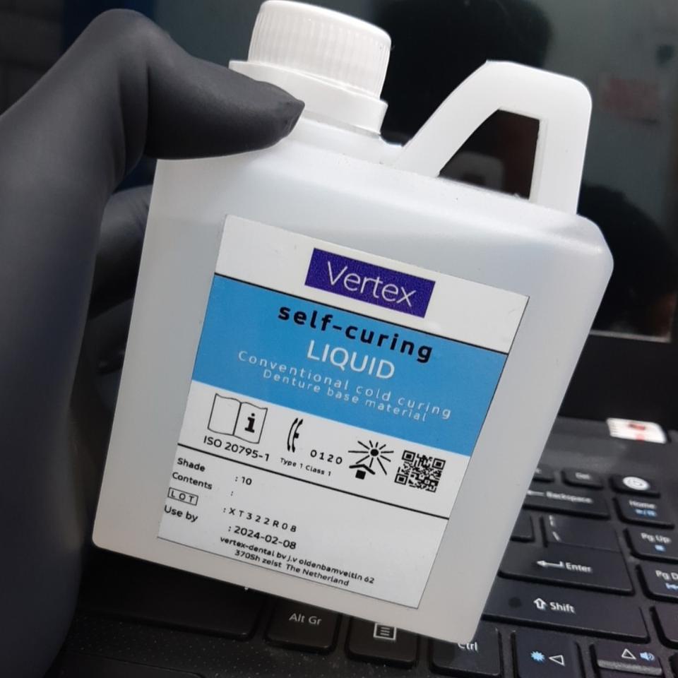 Jual NIU SC LIQUID VERTEX MINYAK GIGI SELF CURING BOTOL 500ML BAHAN