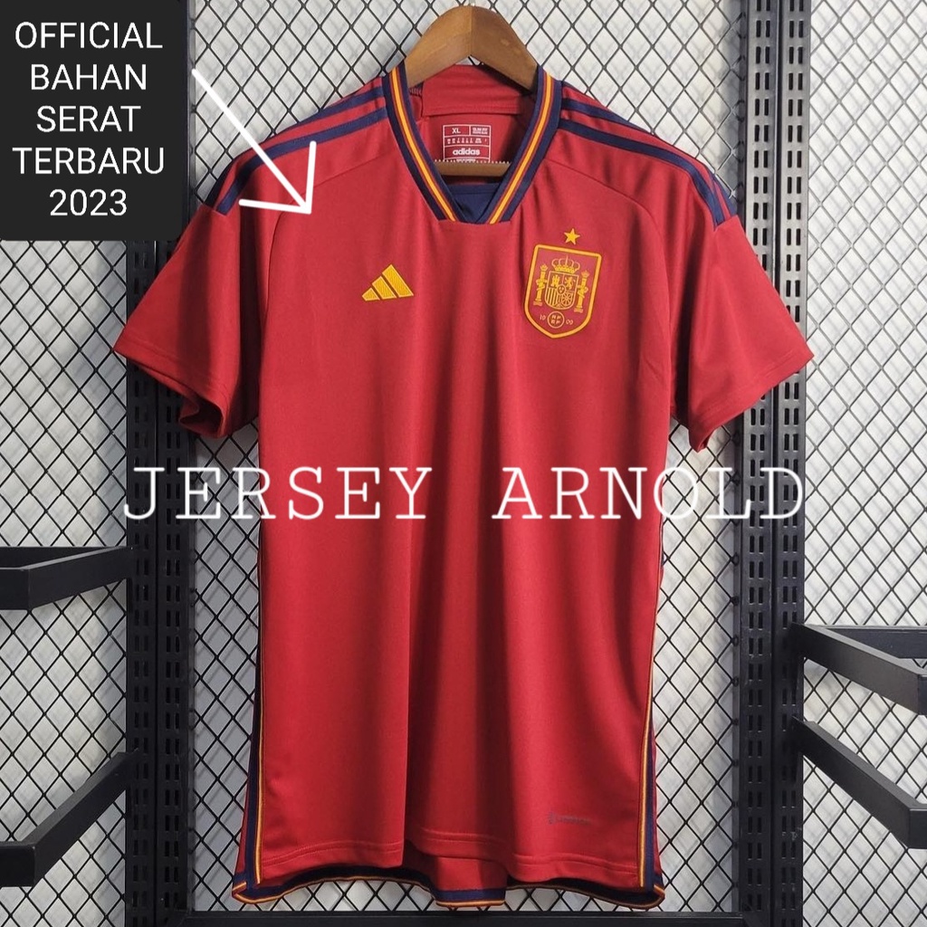 Jual JERSEY SPANYOL HOME MUSIM 22 23 2022 2023 GO GRADE ORI THAILAND