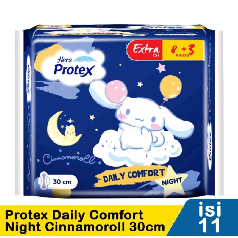 Jual Hers Protex Cinnamoroll Daily Comfort Night Shopee Indonesia