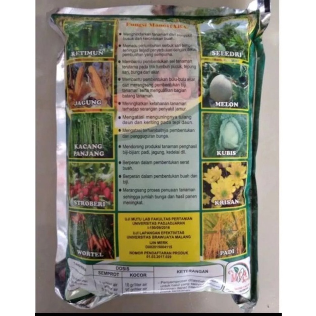 Jual PUPUK MANOHARA MESH KEMASAN REPACK 50 GRAM KALSIUM BORON