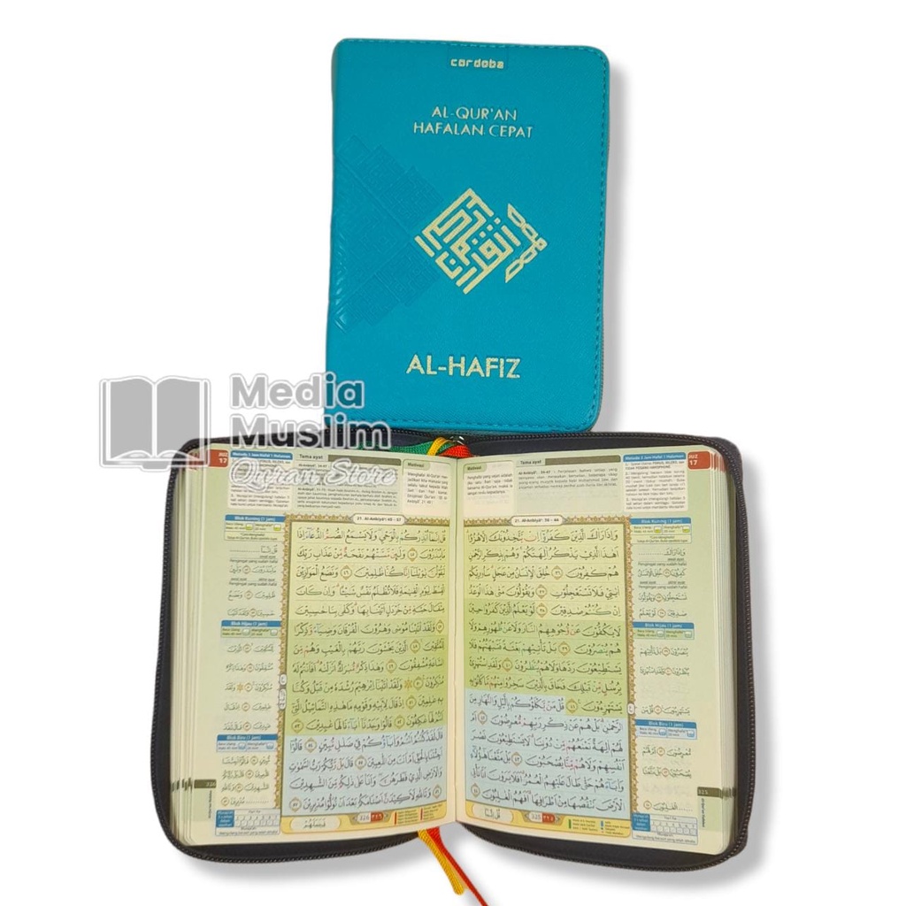 Jual Al Quran Al Hafiz A6 Jaket Resleting Mushaf Hafalan UKURAN KECIL