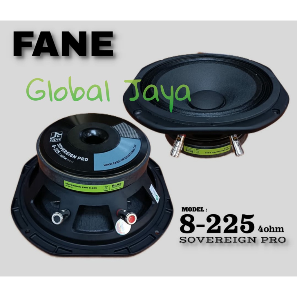 Jual Speaker Komponen Fane Sovereign Pro Ohm Inch Original