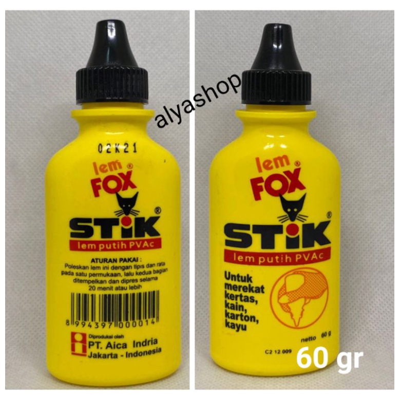 Jual Lem Fox Stik Gram Shopee Indonesia