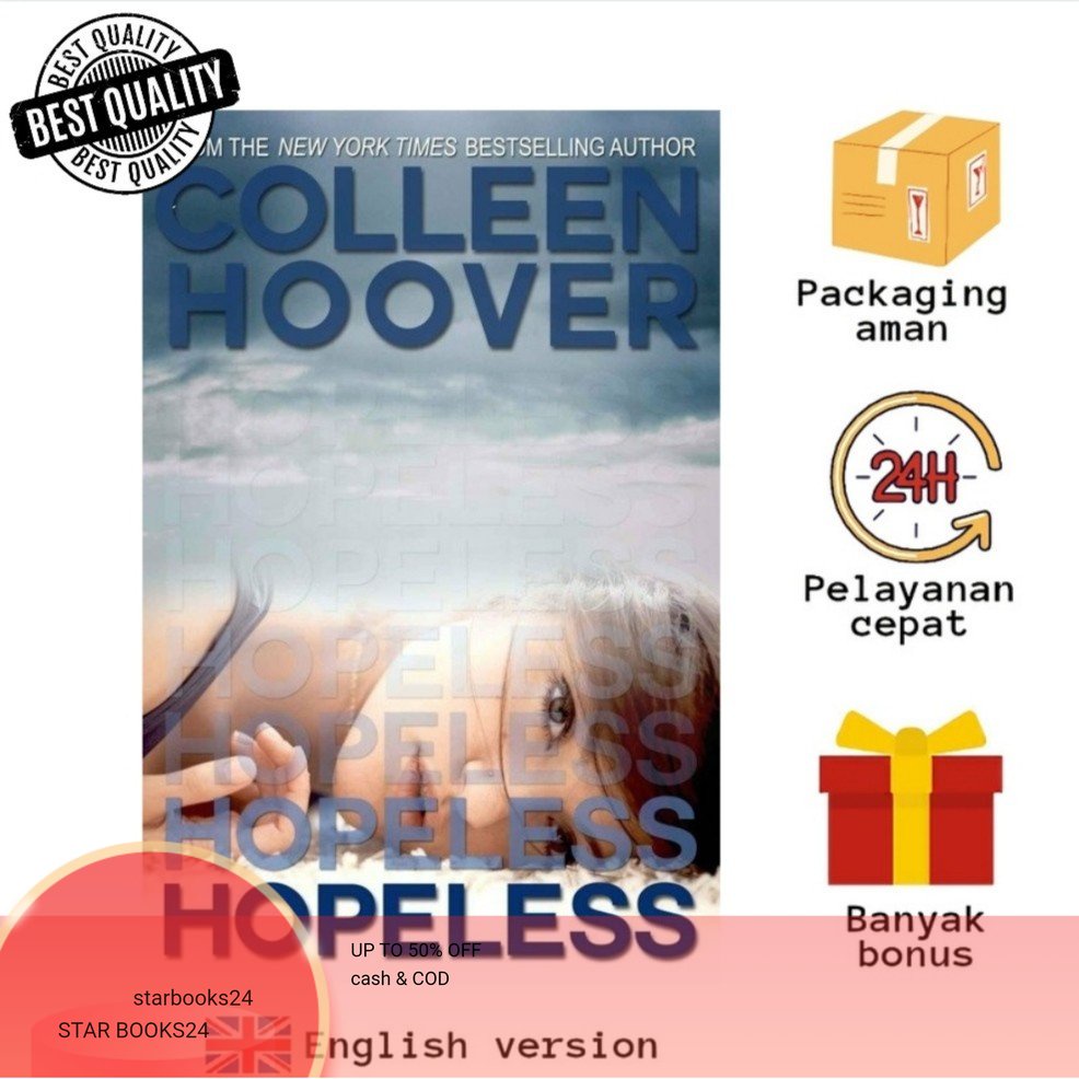 Jual Buku Hopeless Hopeless 1 By Colleen Hoover Shopee Indonesia