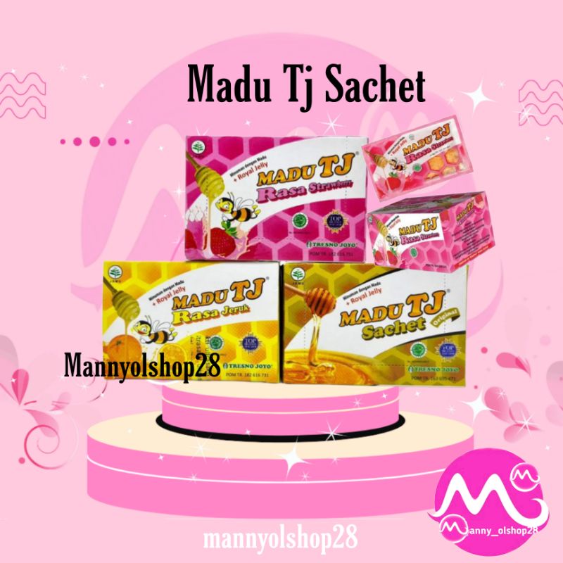 Jual Madu Tj Sachet Box Gx Sachet Shopee Indonesia