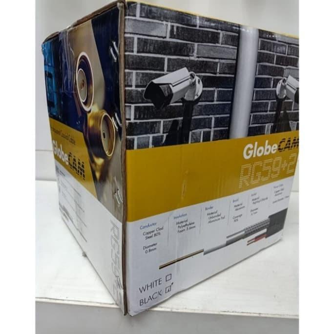 Jual Cctv Cable Kabel Cctv Rg59 Power 300Meter Globe Cam Shopee Indonesia