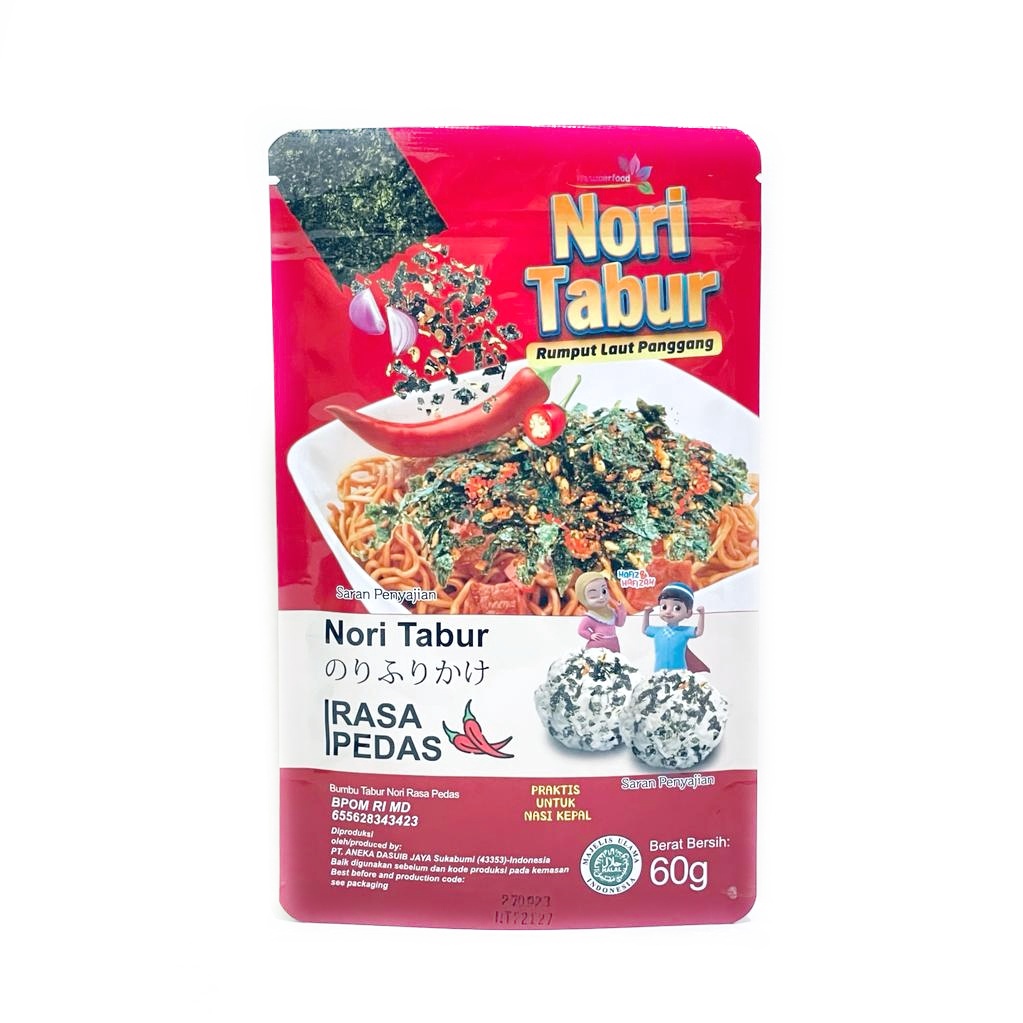 Jual Nori Tabur Rumput Laut Panggang 60gr Halal Shopee Indonesia