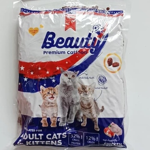 Jual Makanan Kucing Premium BEAUTY CAT FOOD REPACK Catfood Shopee