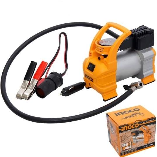 Jual Kompresor Angin Mini Auto Air Compressor Pompa Ban Mobil Ingco